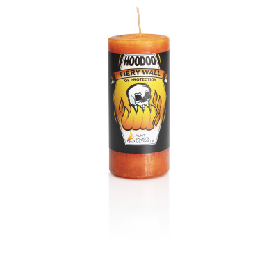 Aunt Jacki's Hoodoo Fiery Wall of Protection Candle