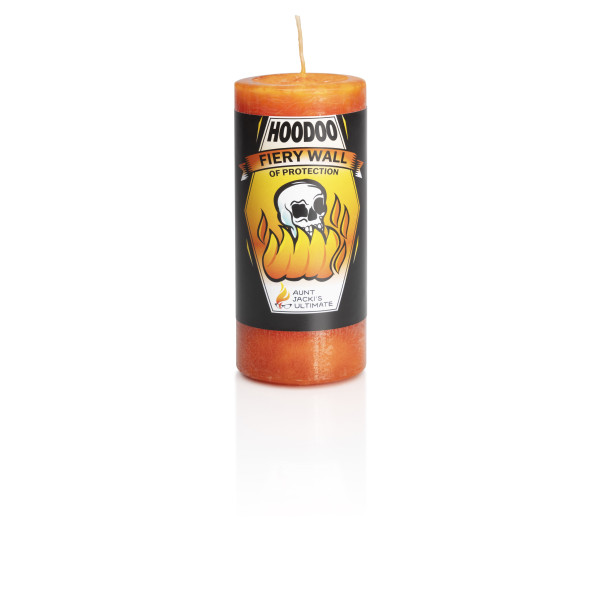 Aunt Jacki's Hoodoo Fiery Wall of Protection Candle