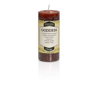 Affirmation Goddess Candle