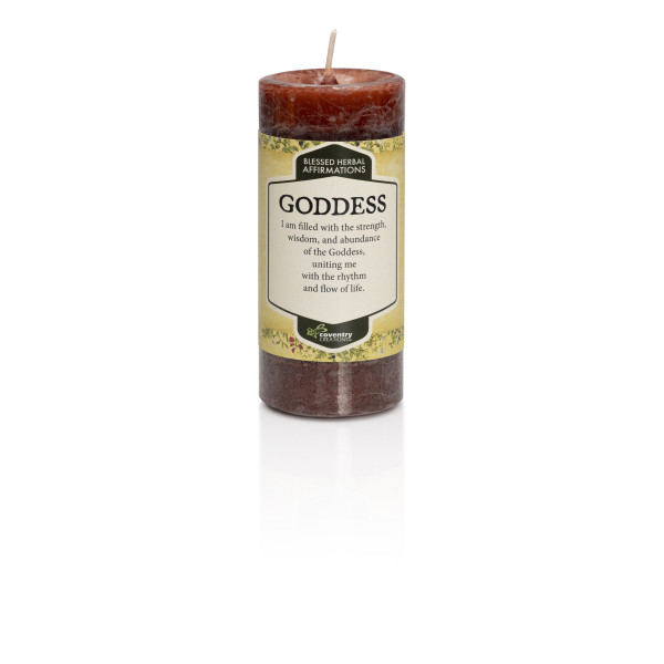Affirmation Goddess Candle