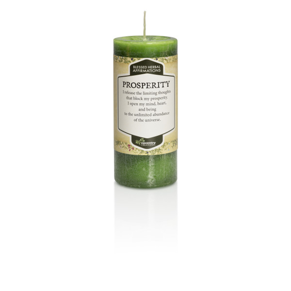 Affirmation Prosperity Candle