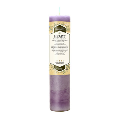 Blessed Herbal Heart Candle Special Pour